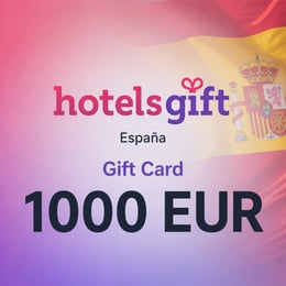 HotelsGift Španělsko Dárková karta 1000 EUR