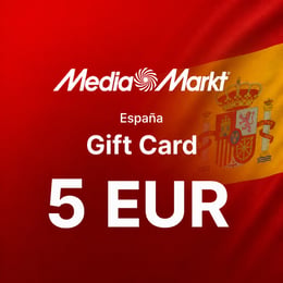 MediaMarkt Espanha Cartão Presente de 5 EUR