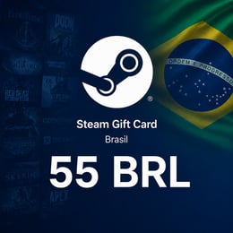 Steam Brazil Wallet Code 55 BRL