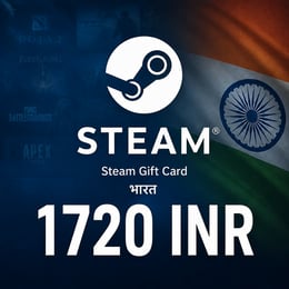 Steam भारत वॉलेट कोड 1720 INR