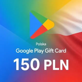 Cartão Presente Google Play Polônia 150 PLN