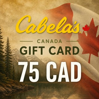 Cabela's Canada Gift Card 75 CAD