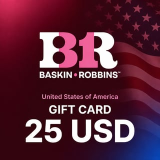 Baskin Robbins United States Gift Card 25 USD