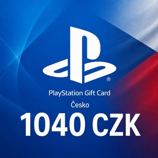 PlayStation Česká republika dárková karta 1040 CZK