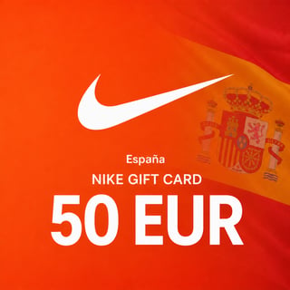 Cartão Presente Nike Espanha 50 EUR