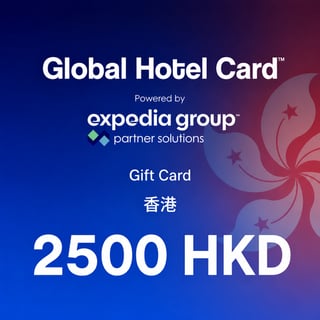Global Hotel Card Hong Kong Gift Card 2500 HKD
