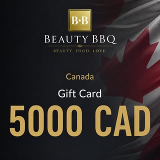 Beauty BBQ Canada Gift Card 5000 CAD