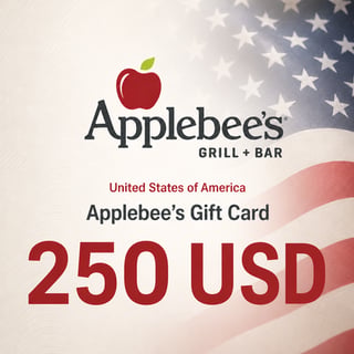 Applebee's United States Gift Card 250 USD