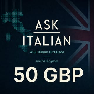 ASK Italian UK Gift Card 50 GBP