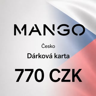 MANGO Tšekin Henkilökortti 770 CZK