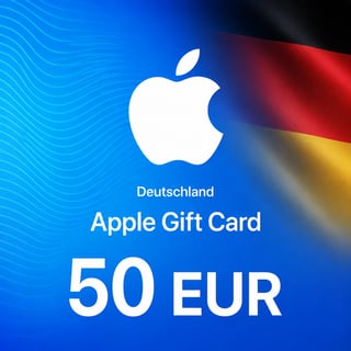 Apple Deutschland Geschenkkarte 50 EUR