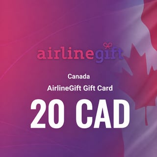 AirlineGift Canada Gift Card 20 CAD
