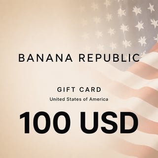 Banana Republic United States Gift Card 100 USD