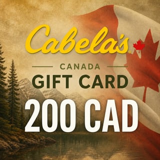 Cabela's Canada Gift Card 200 CAD