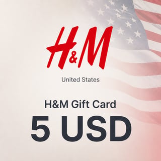 H&M United States Gift Card 5 USD
