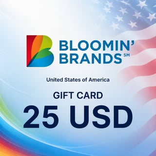 Bloomin Brands United States Gift Card 25 USD