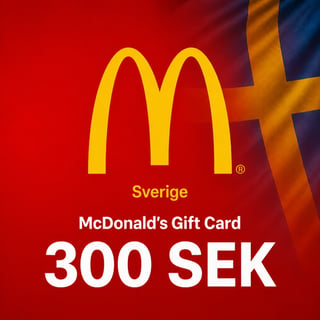 McDonald's Sweden Gift Card 300 SEK