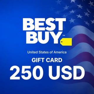Best Buy United States Gift Card 250 USD