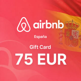 Cartão-presente Airbnb Espanha 75 EUR