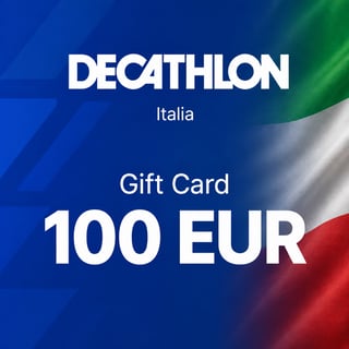 Cartão Presente Decathlon Itália 100 EUR