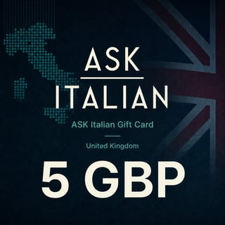 ASK Italian United Kingdom Gift Card 5 GBP