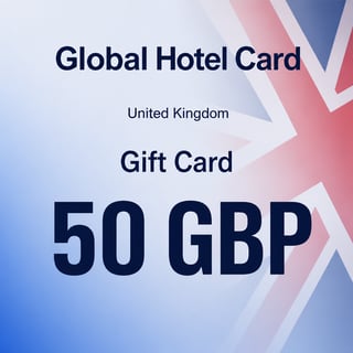 Global Hotel Card United Kingdom Gift Card 50 GBP