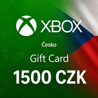 Xbox Česká republika dárková karta 1500 CZK