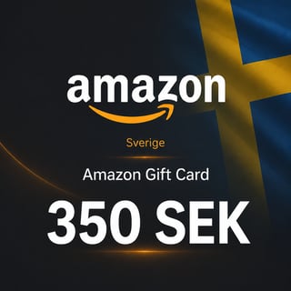 Amazon Svezia Buono Regalo 350 SEK