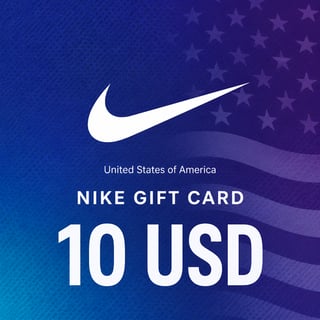 Nike United States Gift Card 10 USD