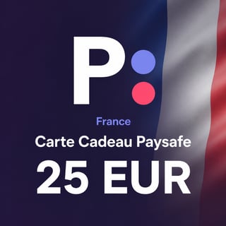 Paysafe Franța Card Cadou 25 EUR