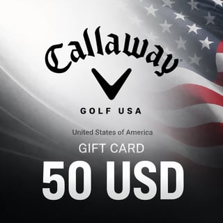 Callaway Golf Amerika Birləşmiş Ştatları Hədiyyə Kartı 50 USD