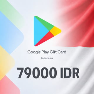 Kartu Hadiah Google Play Indonesia 79.000 IDR