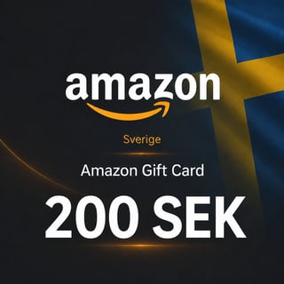 Amazon Svezia Carta Regalo 200 SEK
