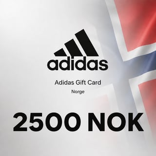 Card Cadou Adidas Norvegia 2500 NOK