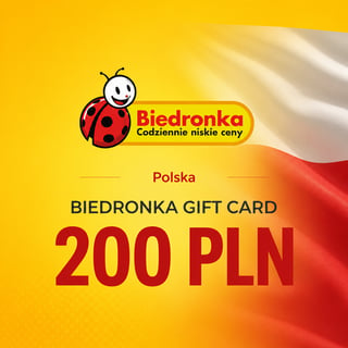 Biedronka Poland Gift Card 200 PLN