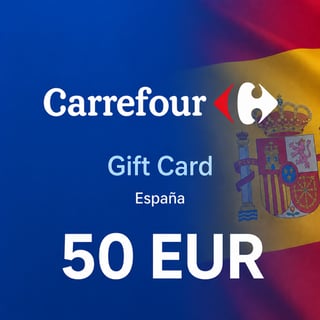 Cartão Presente Carrefour Espanha 50 EUR