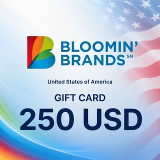 Bloomin' Brands United States Gift Card 250 USD