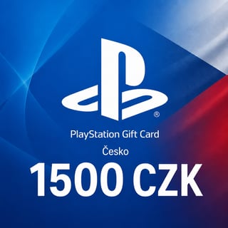 PlayStation Česká republika dárková karta 1500 CZK