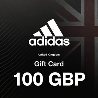 Cartão-presente Adidas Reino Unido 100 GBP