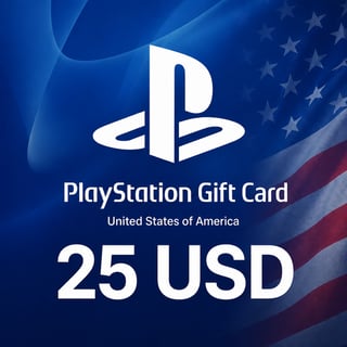 PlayStation United States Gift Card 25 USD