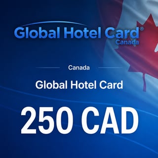 Global Hotel Card Canada Gift Card 250 CAD