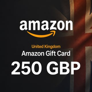 Amazon UK Gift Card 250 GBP