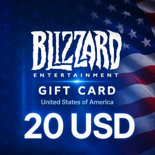 Blizzard Battle.net United States Gift Card 20 USD