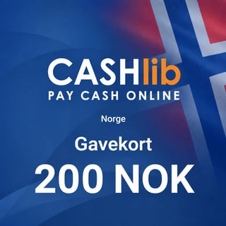 CASHlib Norge Gavekort 200 NOK