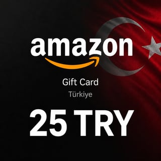 Amazon Turkey Gift Card 25 TRY