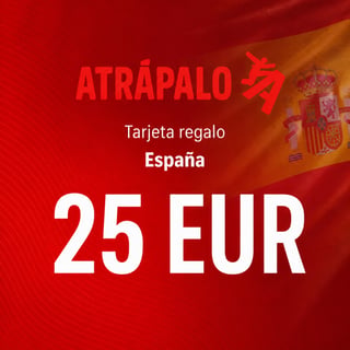 Atrapalo Espanha Cartão Presente 25 EUR