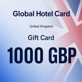 Global Hotel Card United Kingdom Gift Card 1000 GBP