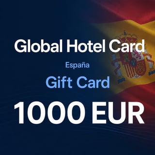 Global Hotel Card Spain Gift Card 1000 EUR