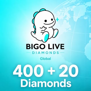 Bigo Live 400 + 20 Bonus Diamanten Weltweit 10 USD