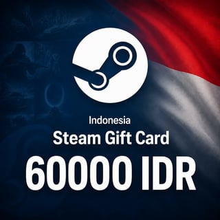 رمز محفظة Steam إندونيسيا 60000 IDR